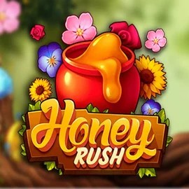 Honey Rush online game logo by Play’n GO on spinbettercasino.gr