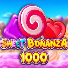 Sweet Bonanza 1000 slot visual from Pragmatic Play available on spinbettercasino.gr